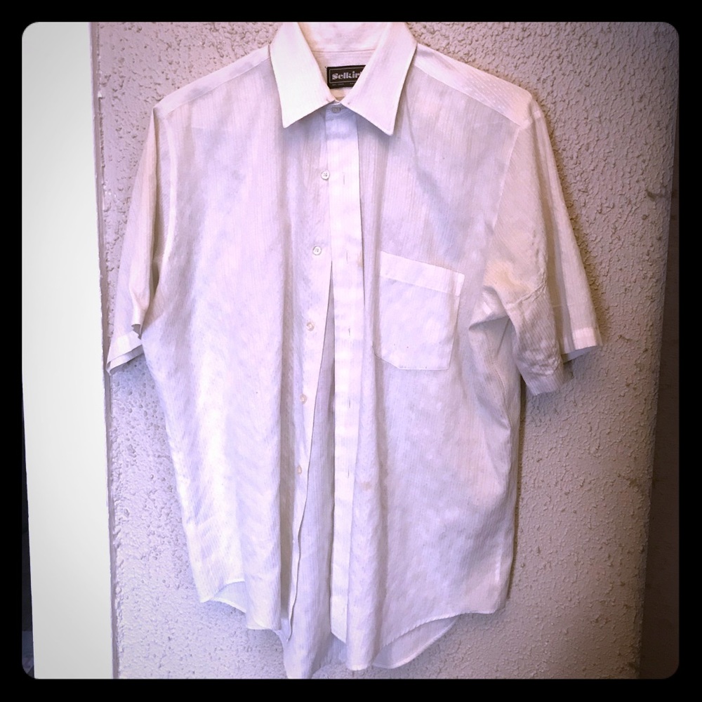 Vintage shirt sleeve lounge shirt